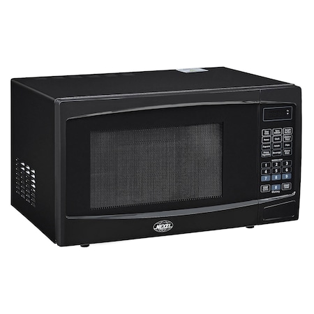 Nexel Countertop Microwave Oven, 1.1 Cu. Ft., 1000 Watts, Touch Control, Black EM031MNN